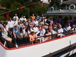 Mit den Gast-familien auf dem Thunersee