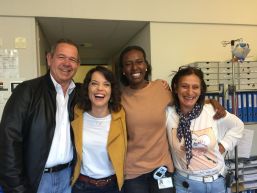 Mona Vetsch mittendrin in der UPD